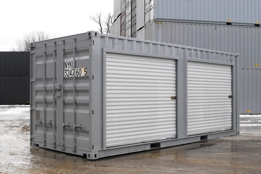 Container da 20 piedi con 2 porte avvolgibili 8