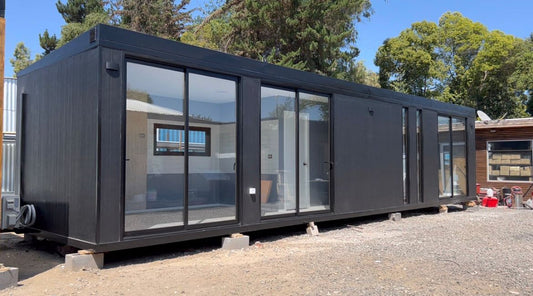 CASA DI MONTAGGIO 36m² 12x3.0MT / 2 CAMERE - 1 BAGNO - SOGGIORNO