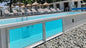 Piscina container 12,2 x 2,5 m, pronta all'uso con pompa di calore