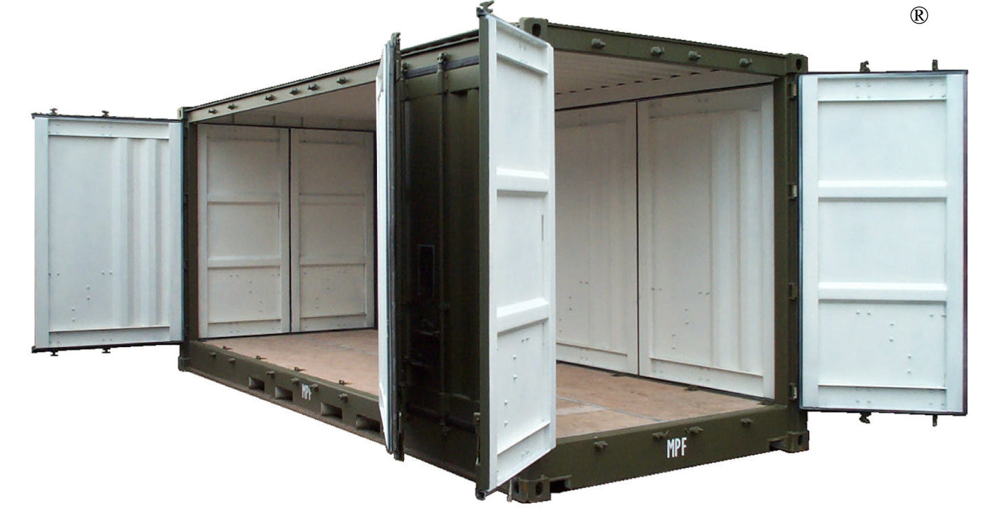 TRASPORTO SECCO STANDARD NUOVO CONTAINER DA 20 FT, ACCESSO COMPLETO, APERTURA COMPLETA, SENZA COPERTURA PER ADOLESCENTI