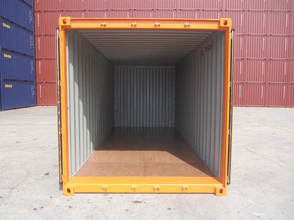 NUOVO CONTAINER MARITTIMO ARANCIONE DA 20'