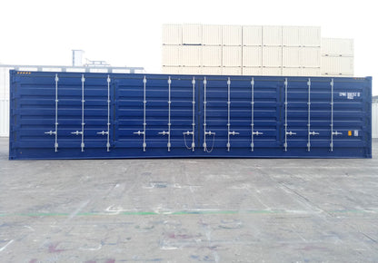 Nuovo container di 40 piedi a cubatura alta con accesso laterale completo