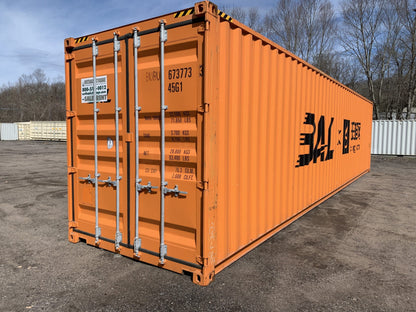 NUOVO CONTAINER MARITTIMO “ONE TRIP” DA 40 PIEDI AD ALTO CUBO