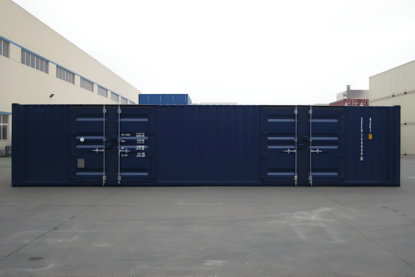 container da 40 piedi 4 porte di stoccaggio
