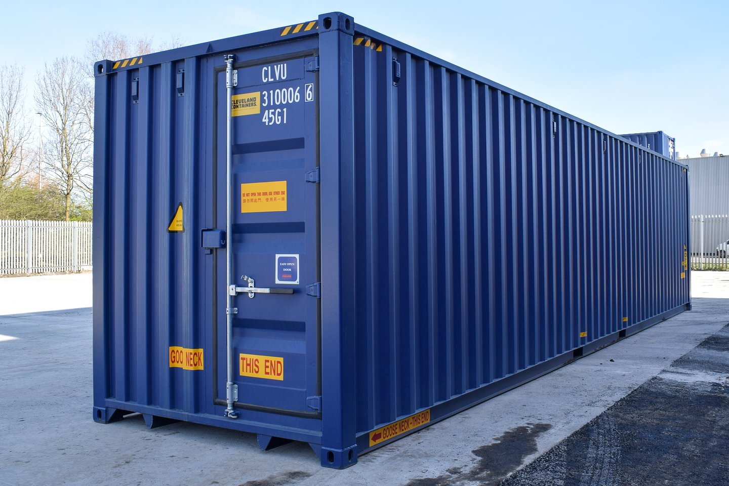 Container a tre porte da 40 piedi High-cube
