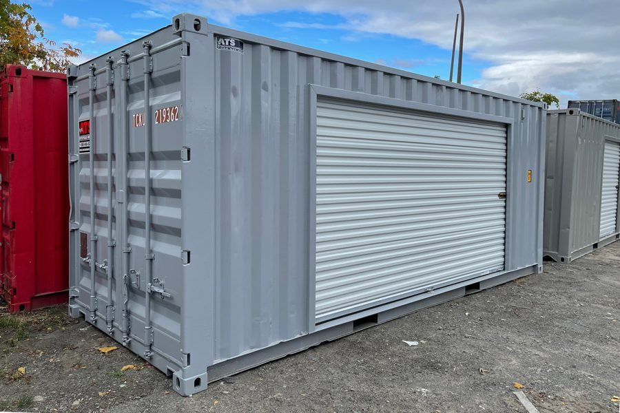 Container da 20 piedi con porta avvolgibile 12 – B & bs srl