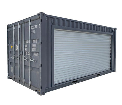 Container da 20 piedi con 16 porte avvolgibili