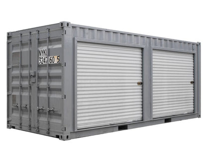 Container da 20 piedi con 2 porte avvolgibili 8