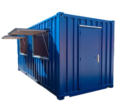 Container da 20 piedi con doppio portello di servizio