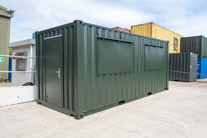 Container da 20 piedi con doppio portello di servizio