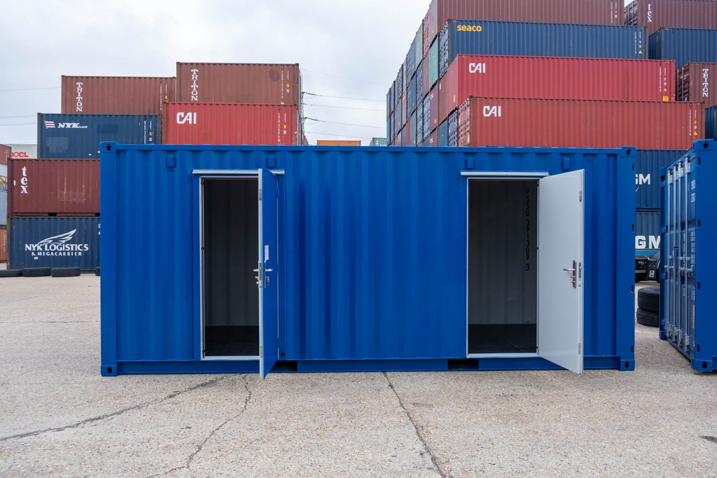 Container da 20 piedi con 2 porte