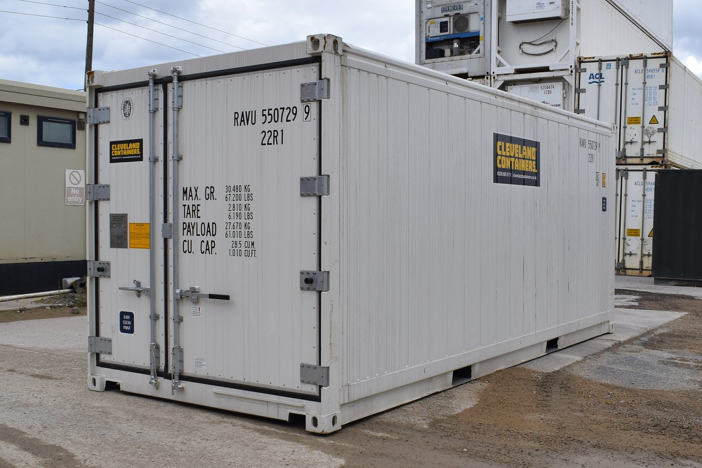 CONTENITORE FRIGORIFERO DA 20 FT