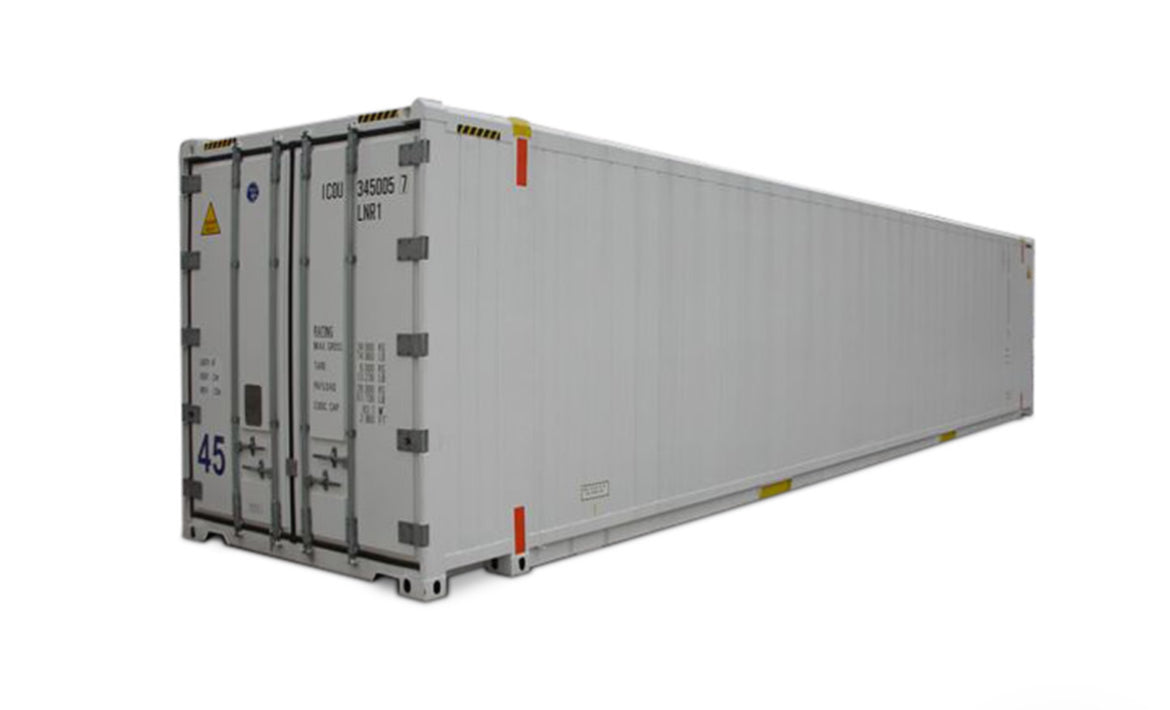 Contenitore largo per pallet di refrigerazione ad alto cubo da 45 piedi