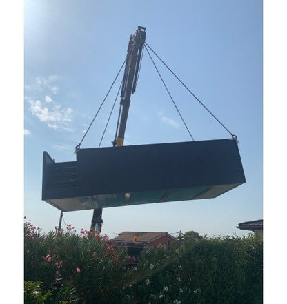 Contenitore mini piscina mobile 5M25x2M55x1M26